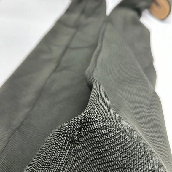 Yeezy Season 2 Thigh High Open Toe Sock High Heeled Boots Olive Green Size 37 - Picture 12 of 12